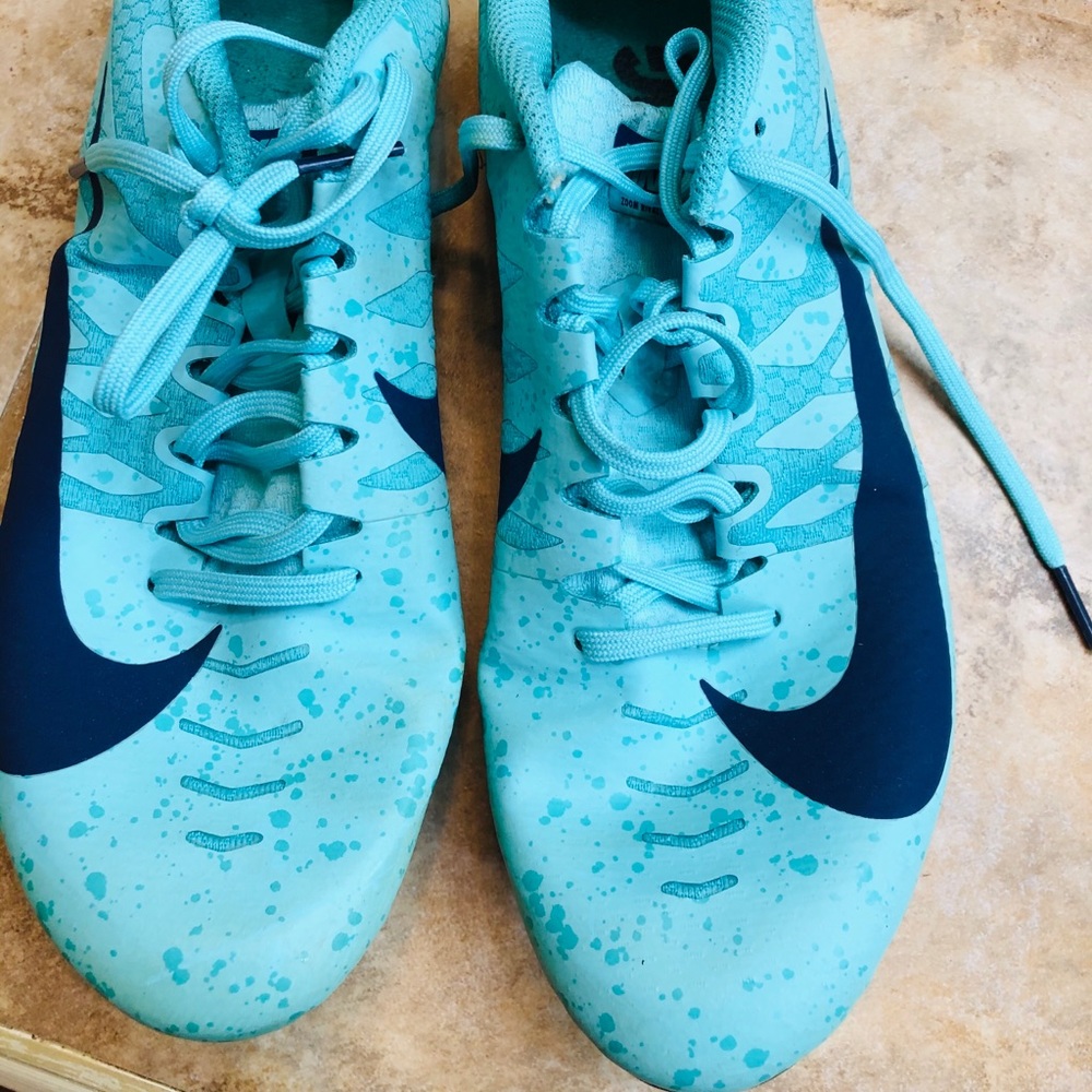 NIKE: Blue (Track) Running shoes